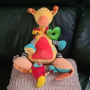 Jellycat Giraffe Chirpy Bird  Rattle Activity Stuffed Animal